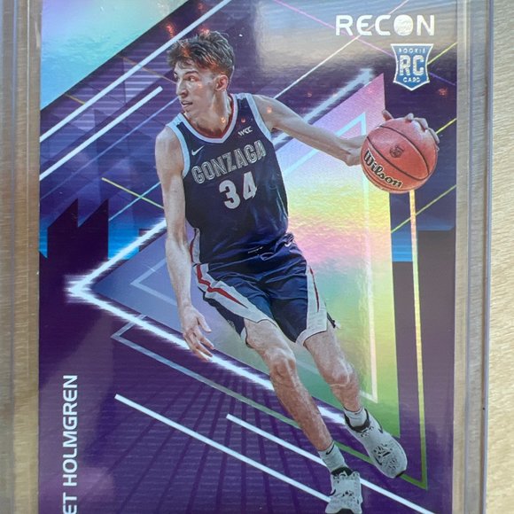 Chet Holmgren 2022-23 Panini Chronicles Draft RECON ROOKIE Thunder BLUE 21/99 - Picture 1 of 1